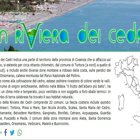 Riviera Dei Cedri Dimora Colibri A 100 M Dal Mare Apartmán *